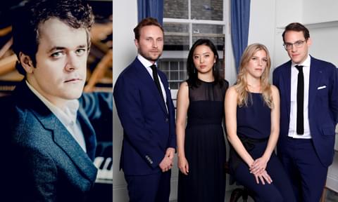 Benjamin Grosvenor and Doric String Quartet