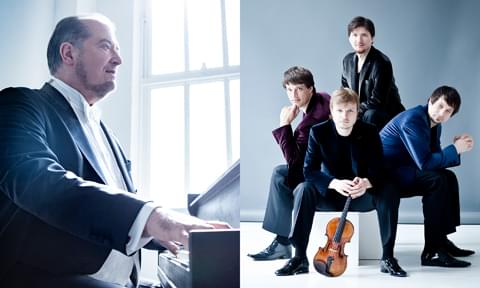 Garrick Ohlsson and Apollon Musagète Quartet