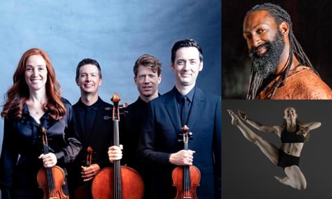 Calder Quartet, Antoine Hunter and Zahna Simon