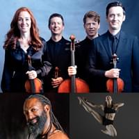 Calder Quartet, Antoine Hunter and Zahna Simon