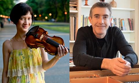 Miranda Cuckson and Blair McMillen